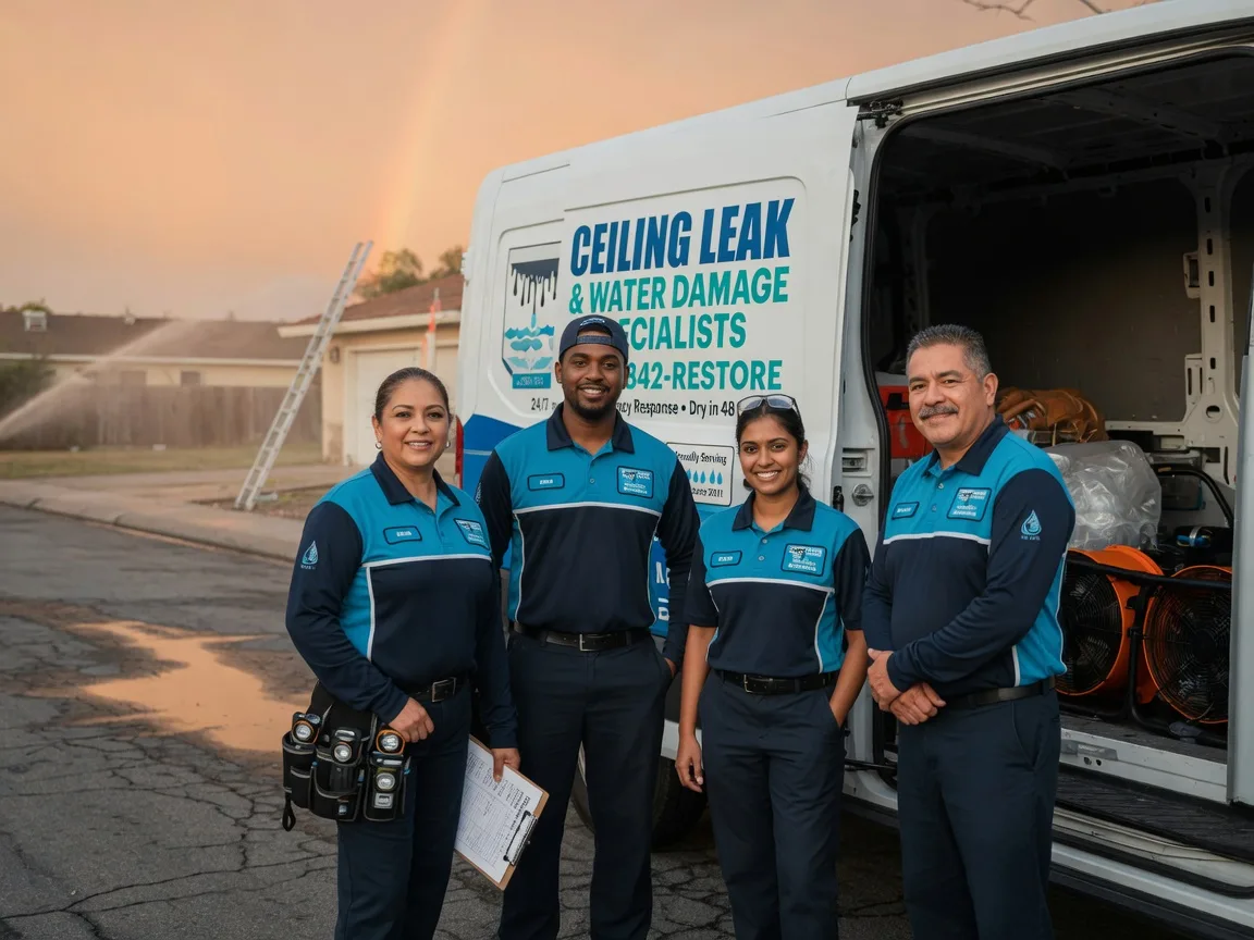 Ceiling Leak Cleanup company in Lower Lake, CA